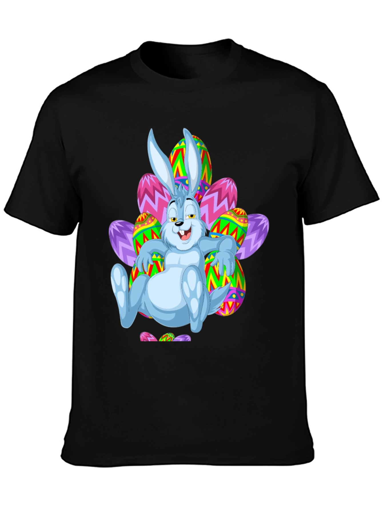 Easter Bunny & Eggs Graphic Tee