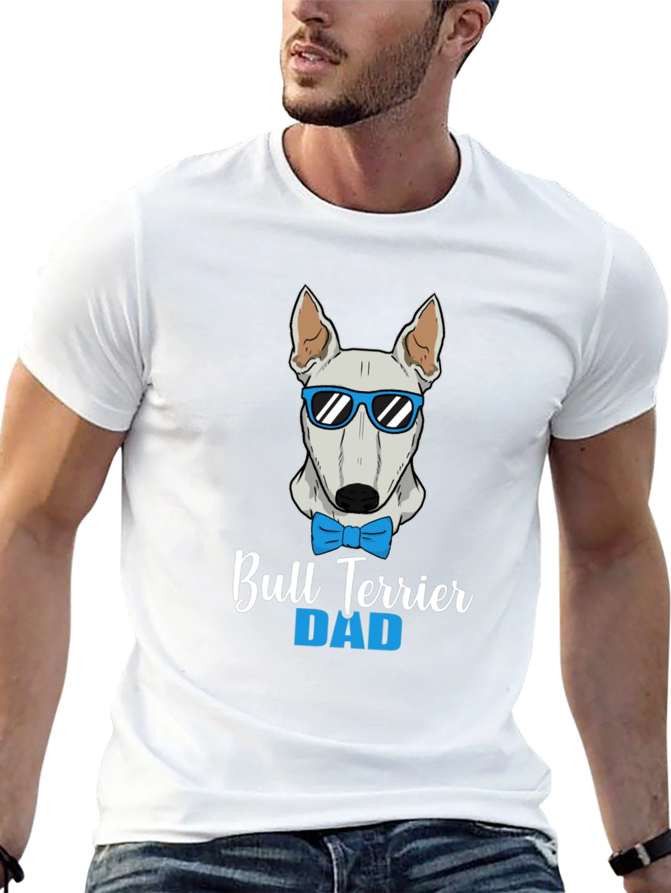Bull Terrier Dad T-Shirt - Dog Lover Apparel