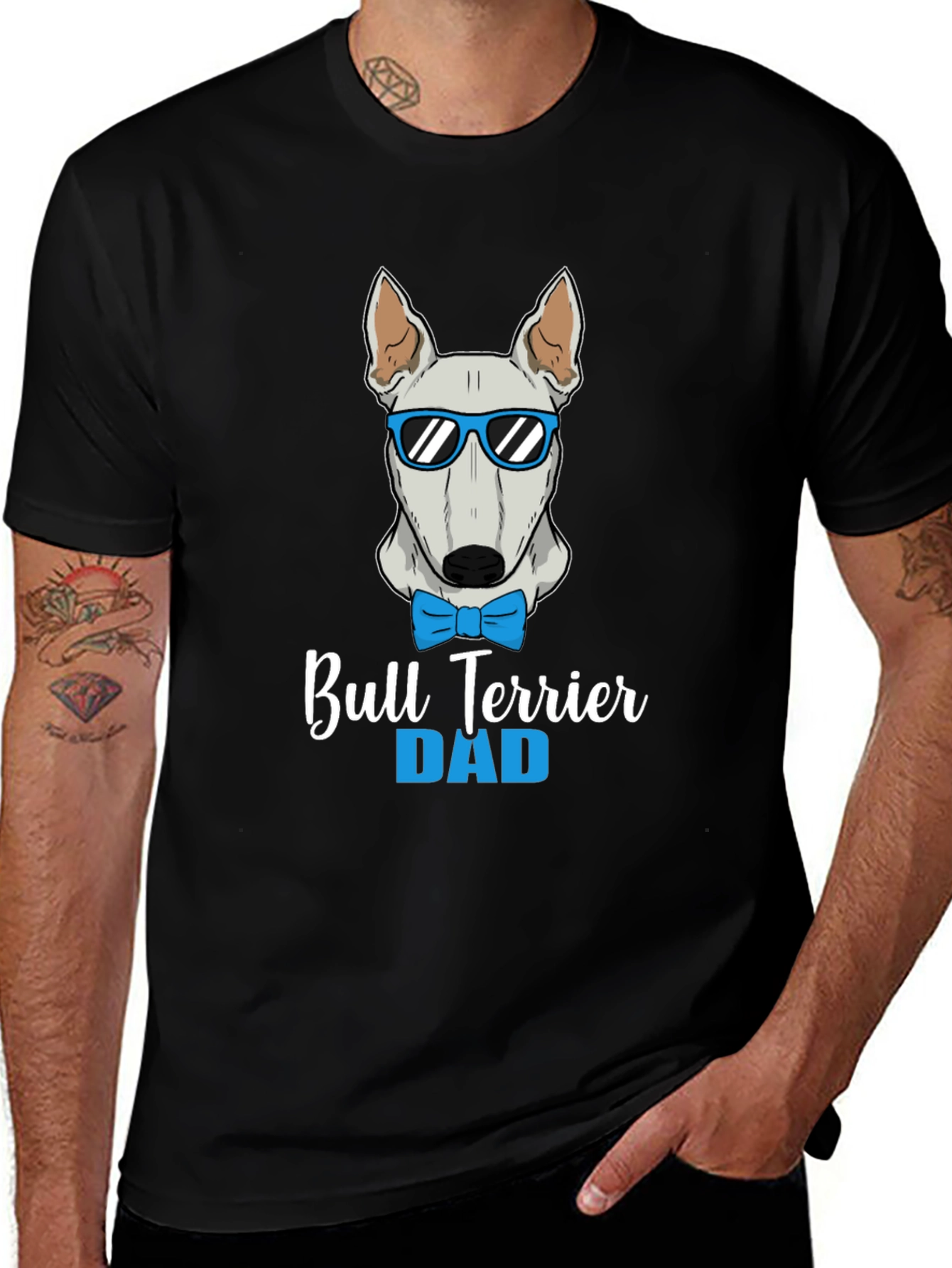 Bull Terrier Dad T-Shirt - Dog Lover Apparel