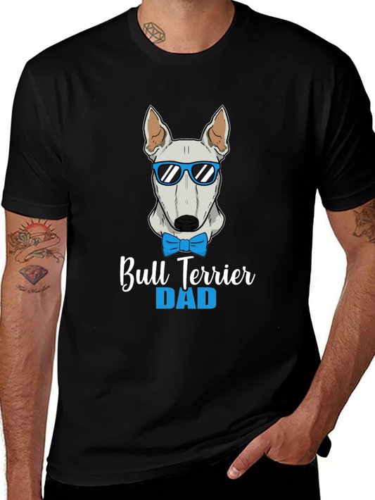 Bull Terrier Dad T-Shirt - Dog Lover Apparel