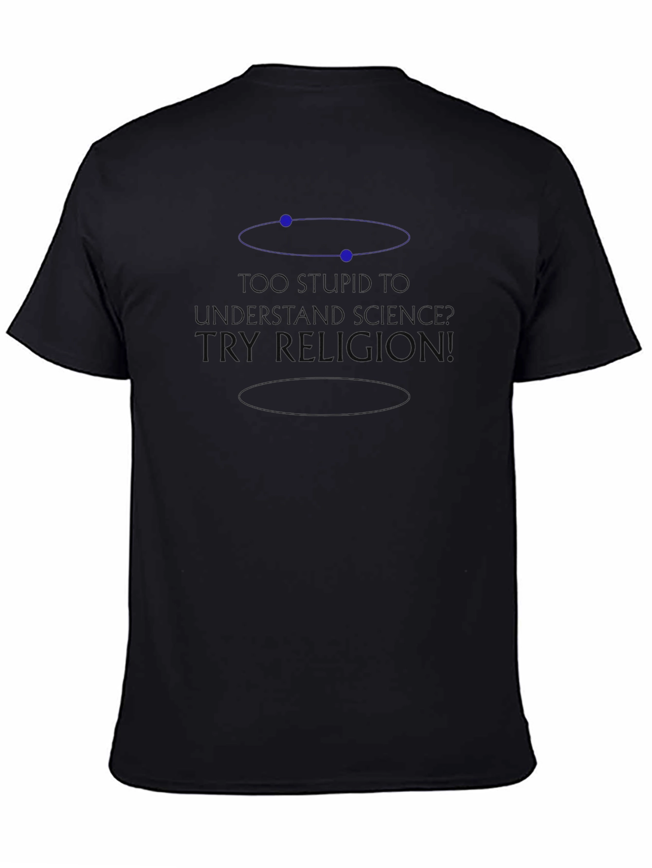 Science vs Religion Graphic T-Shirt - Sarcastic Atheist Tee