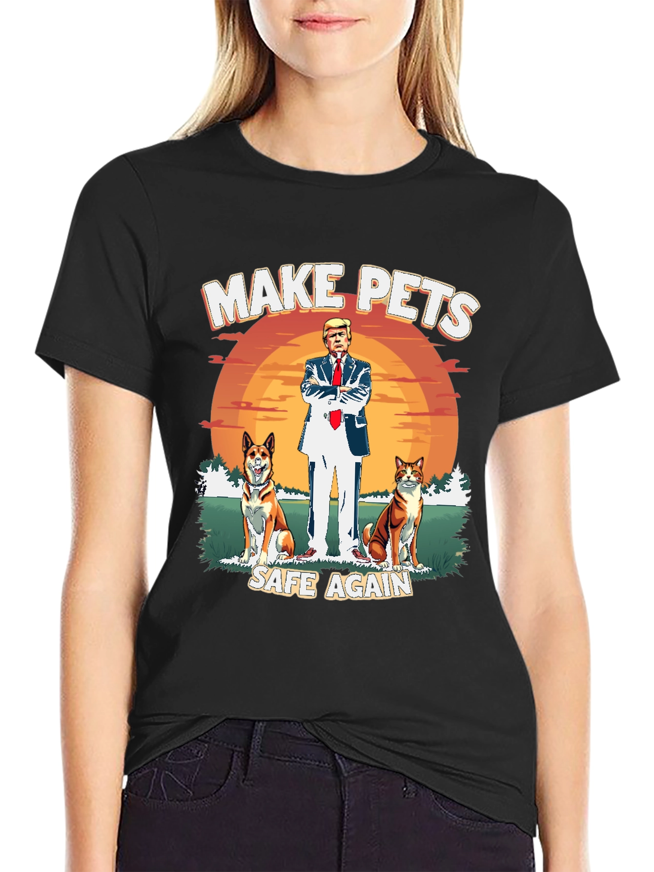 Make Pets Safe Again T-Shirt