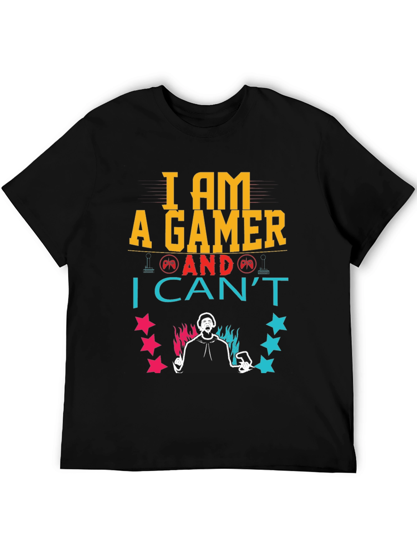 I Am A Gamer Funny Graphic T-Shirt