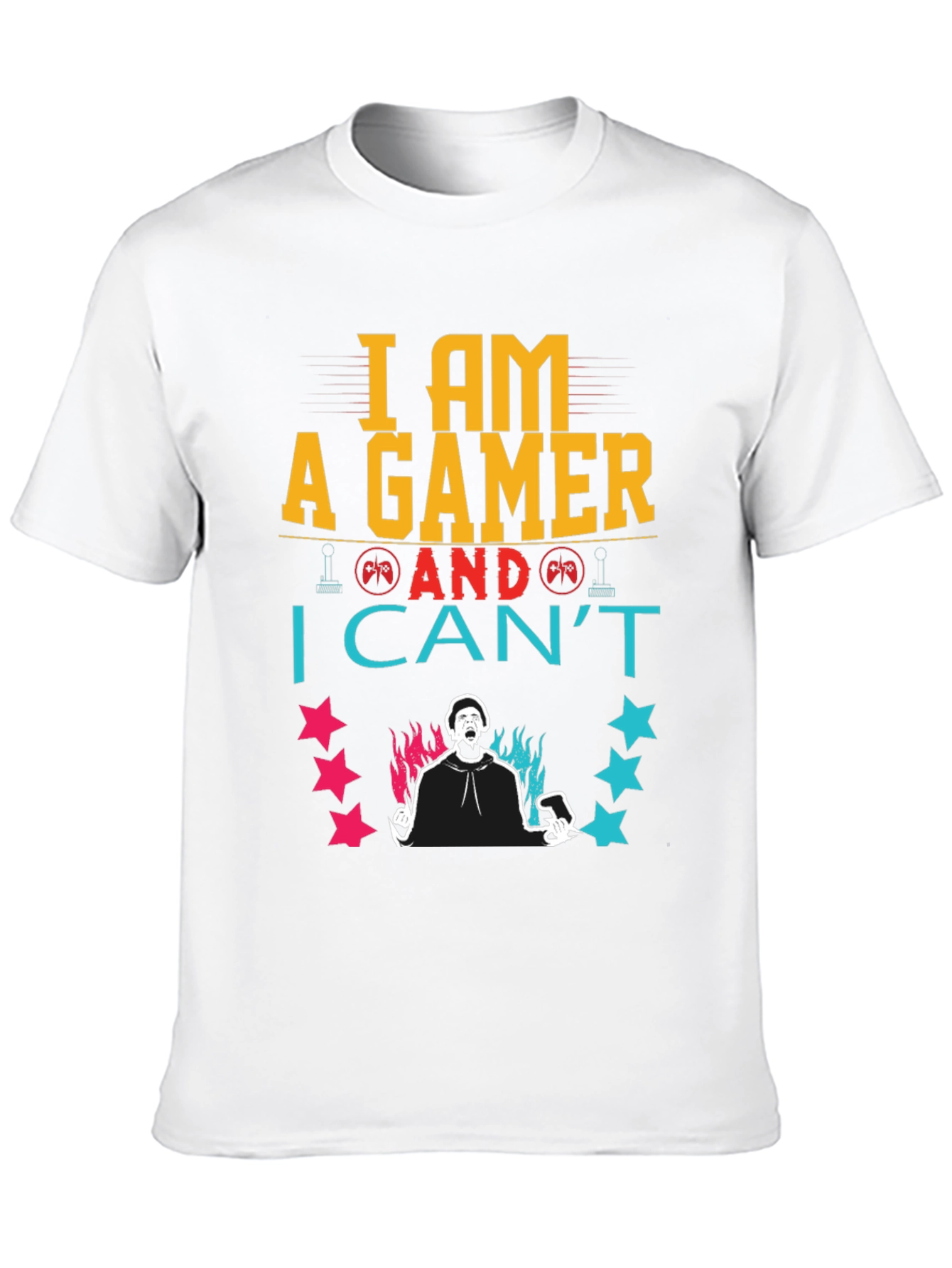 I Am A Gamer Funny Graphic T-Shirt