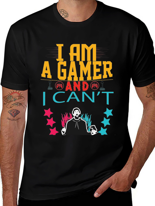I Am A Gamer Funny Graphic T-Shirt
