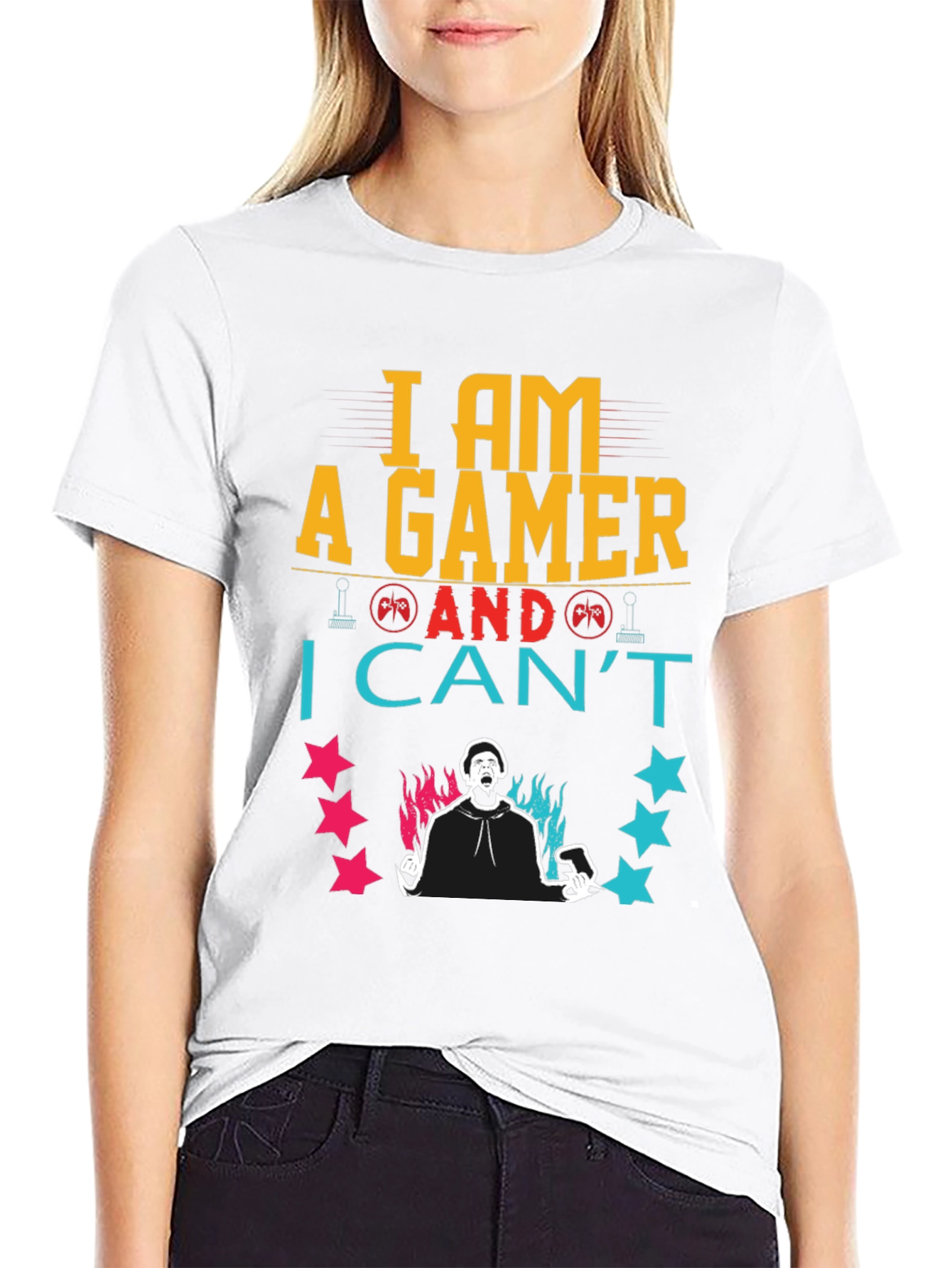 I Am A Gamer Funny Graphic T-Shirt