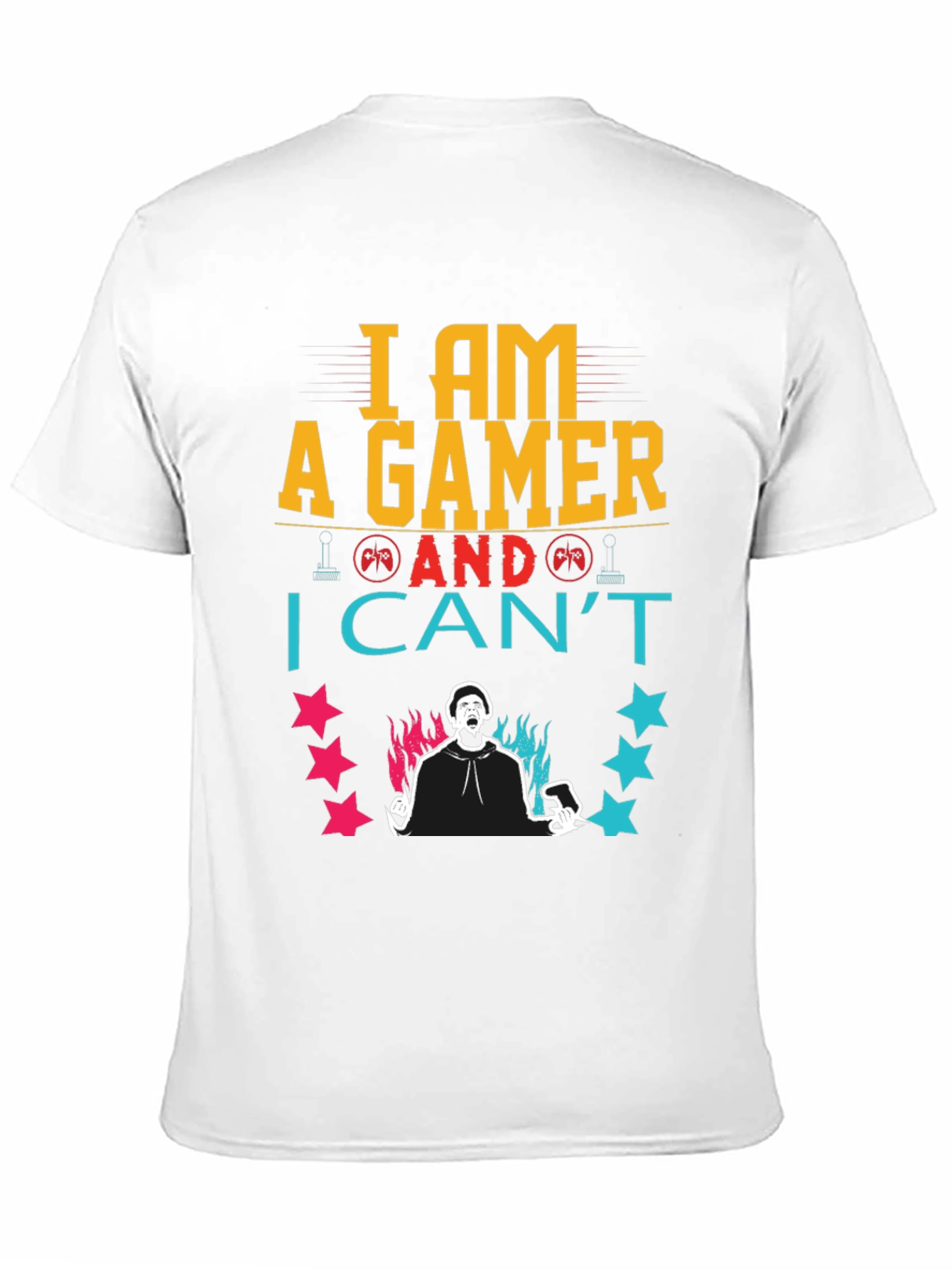 I Am A Gamer Funny Graphic T-Shirt