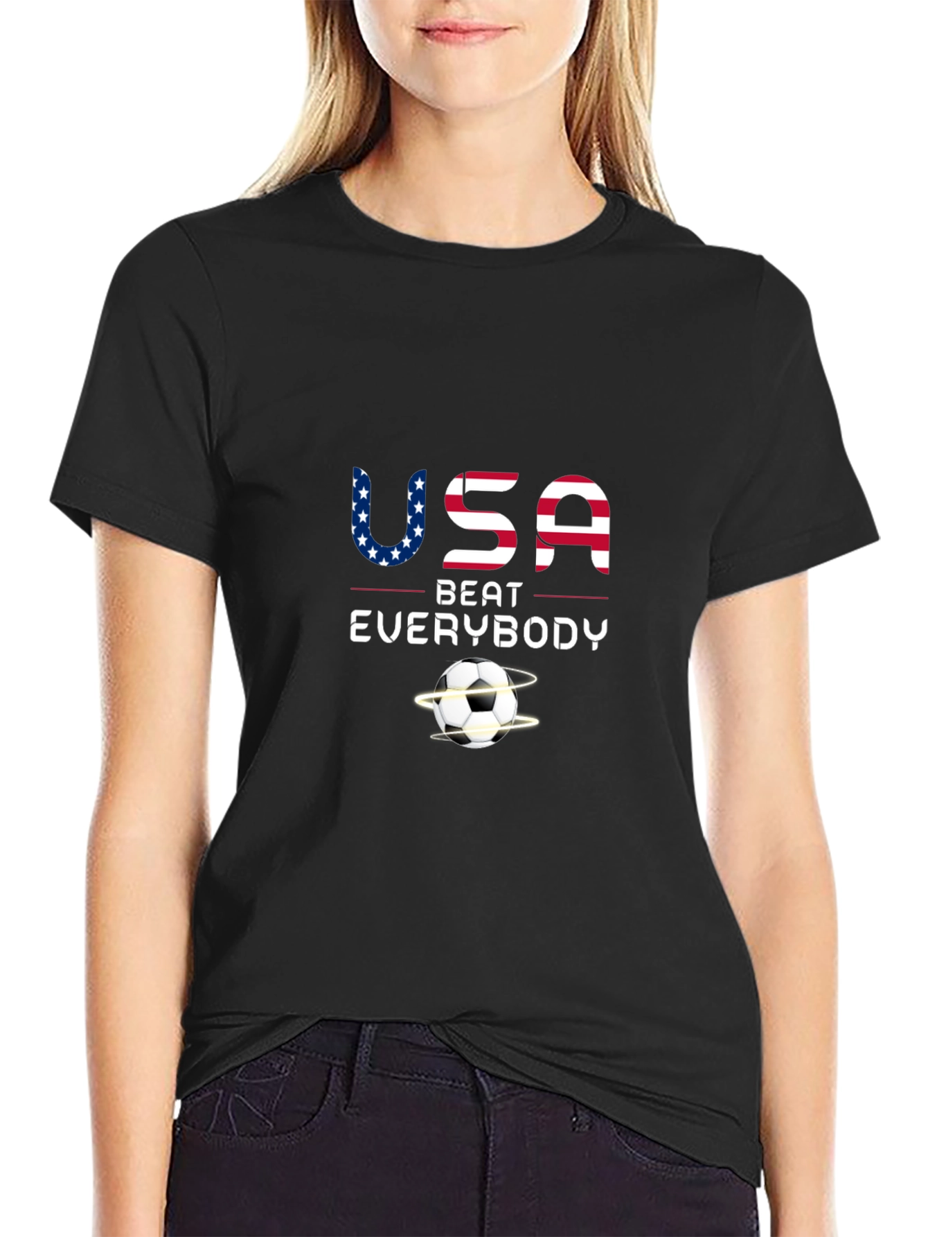 USA Soccer Beat Everybody T-Shirt