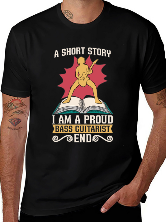 Proud Bass Guitarist T-Shirt - Short Story Tee
