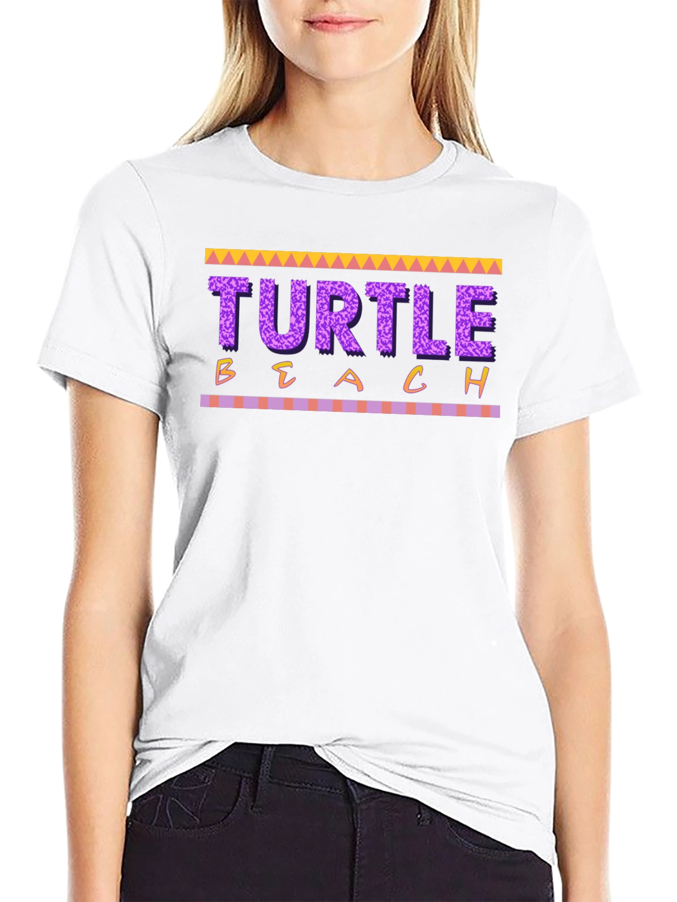 Turtle Beach Graphic Tee - Mens Black T-Shirt