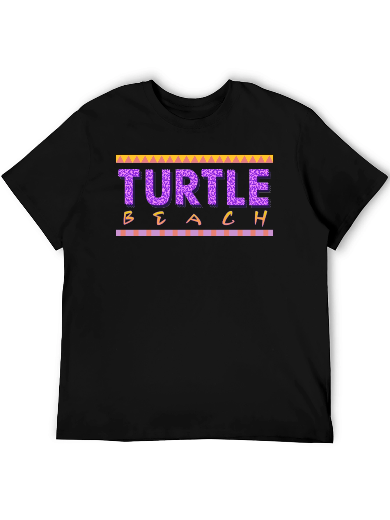 Turtle Beach Graphic Tee - Mens Black T-Shirt