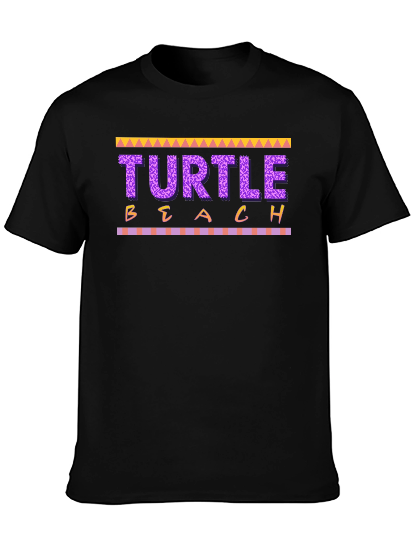 Turtle Beach Graphic Tee - Mens Black T-Shirt
