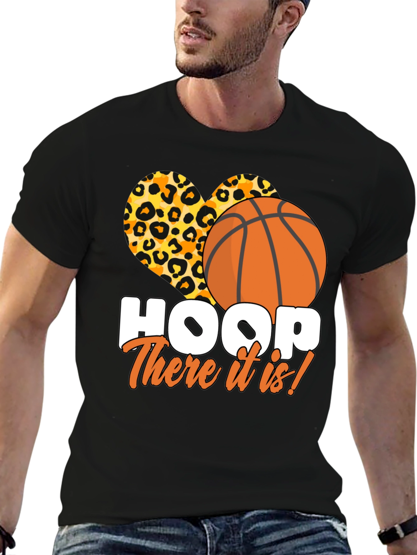 Hoop There It Is! Graphic T-Shirt