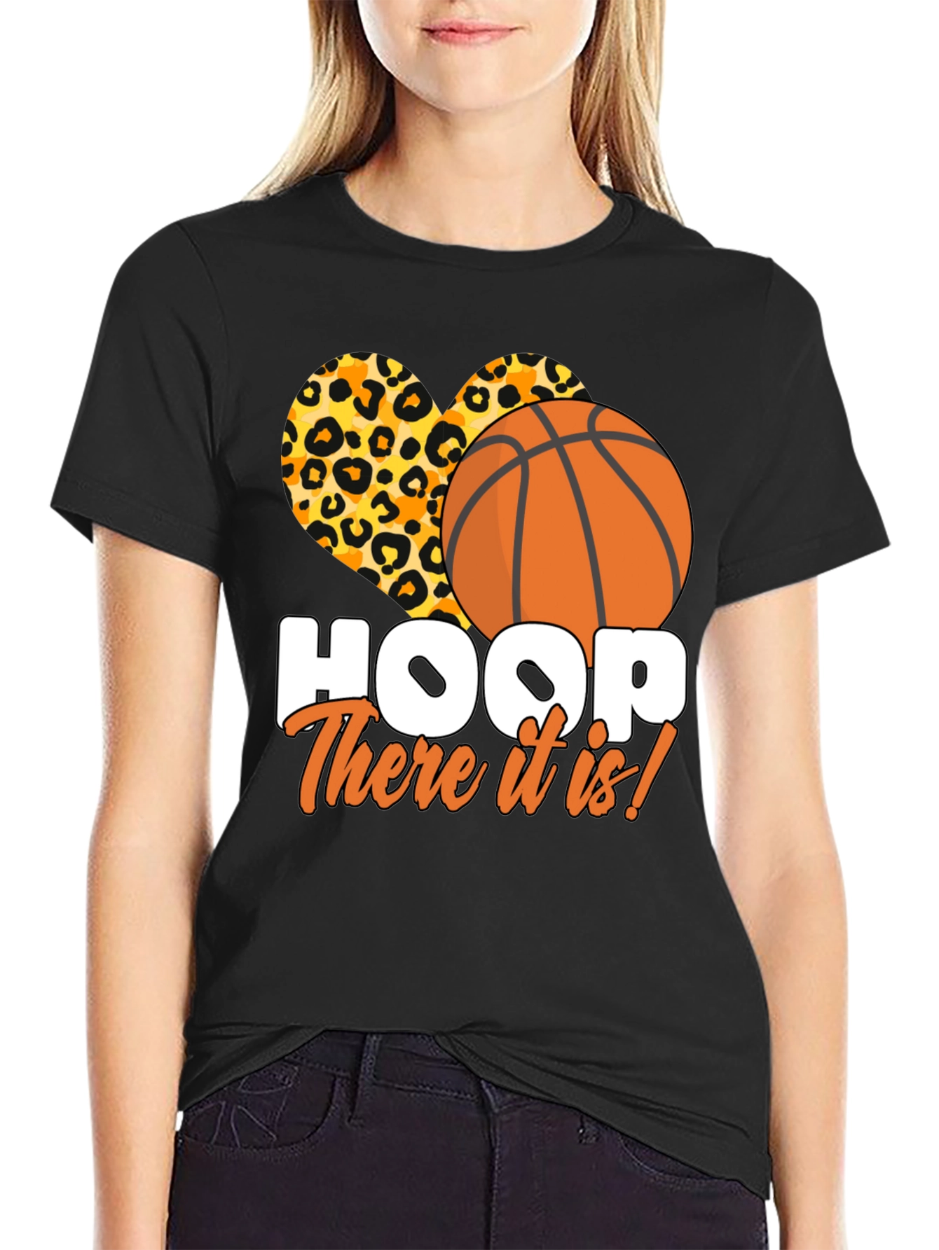 Hoop There It Is! Graphic T-Shirt
