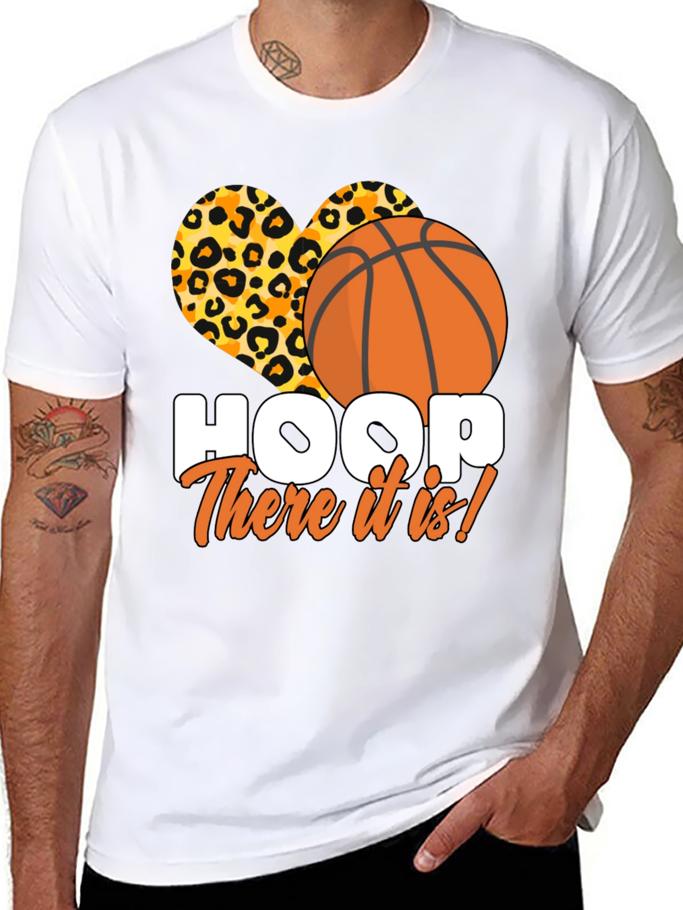 Hoop There It Is! Graphic T-Shirt