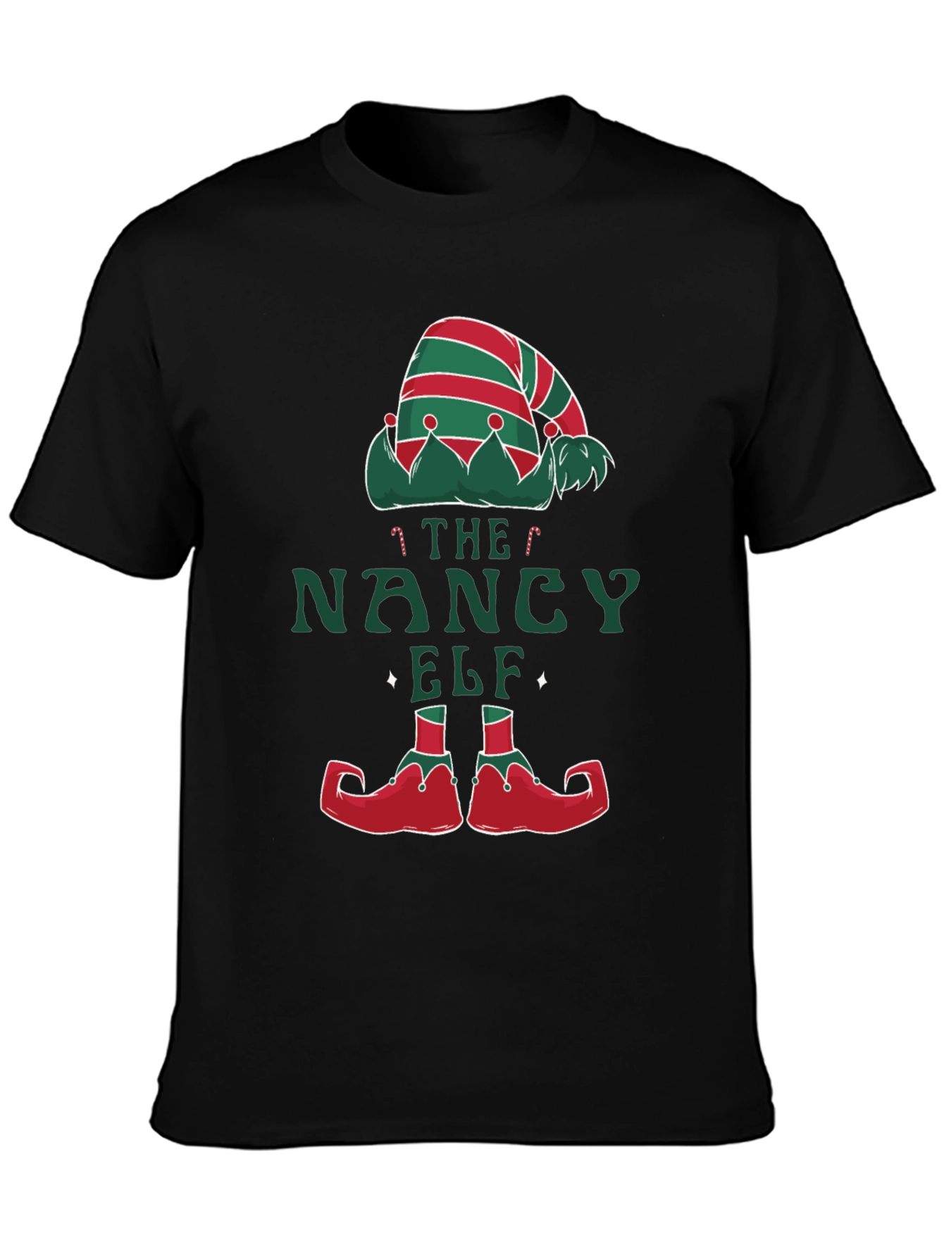 The Nancy Elf Christmas T-Shirt - Holiday Festive Tee