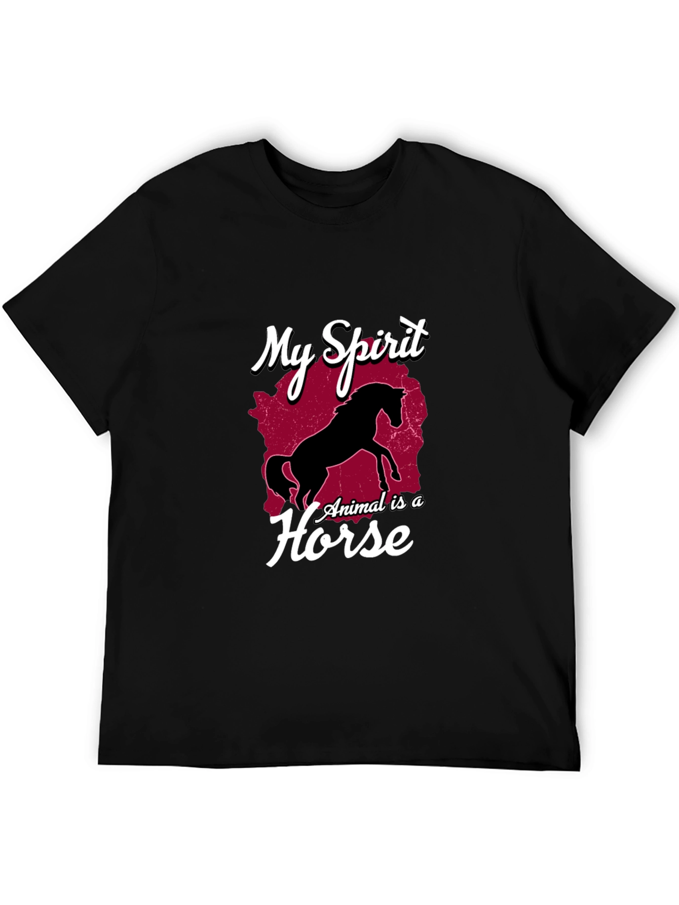 My Spirit Animal Is A Horse Graphic Tee