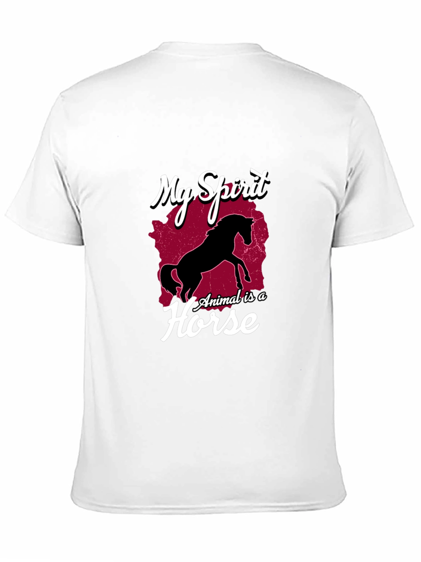 My Spirit Animal Is A Horse Graphic Tee