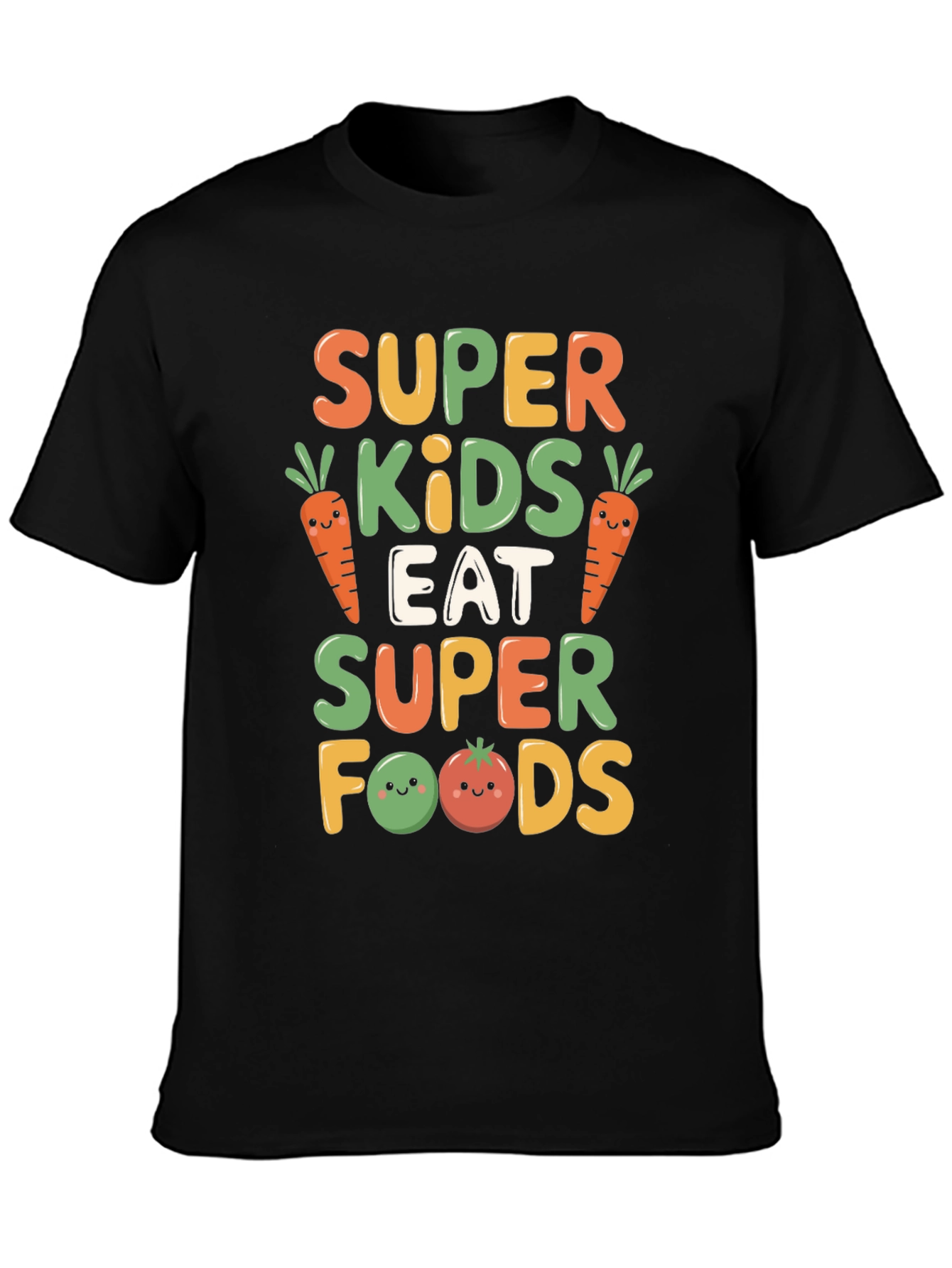 Super Kids Eat Super Foods T-Shirt