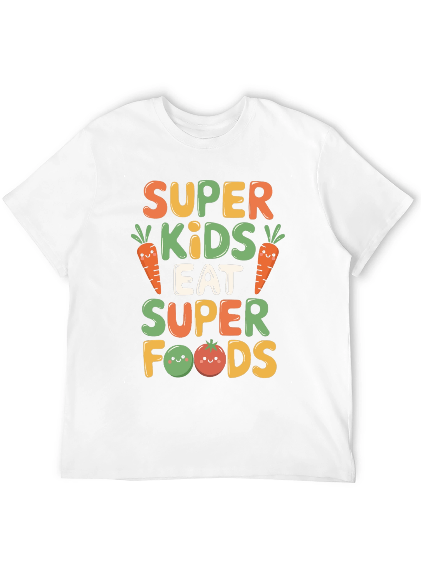 Super Kids Eat Super Foods T-Shirt
