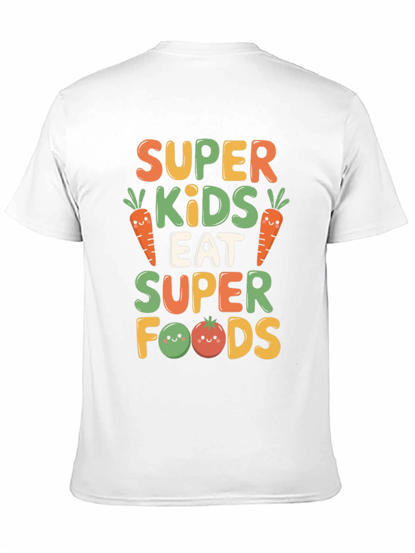 Super Kids Eat Super Foods T-Shirt