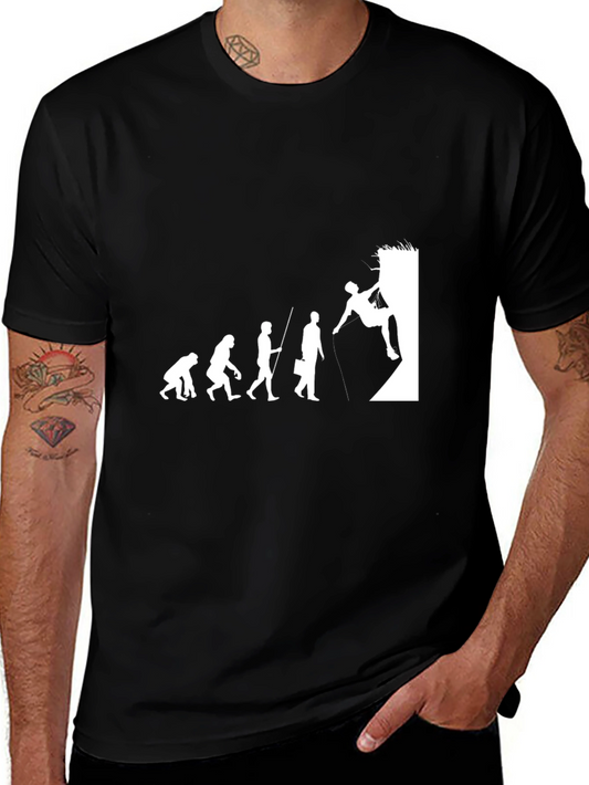 Climbing Evolution T-Shirt - Rock Climbing Tee