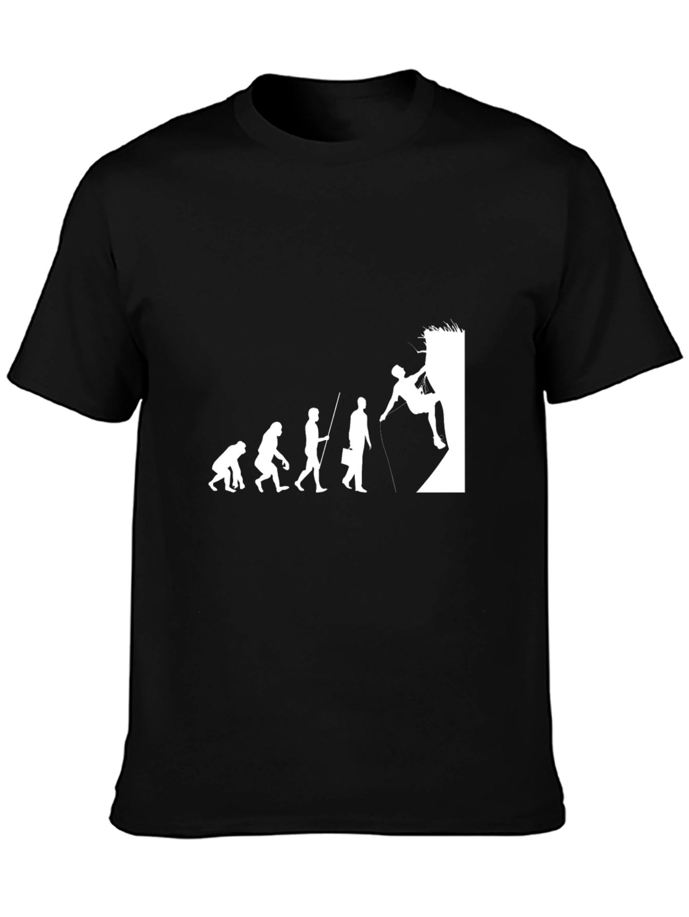 Climbing Evolution T-Shirt - Rock Climbing Tee