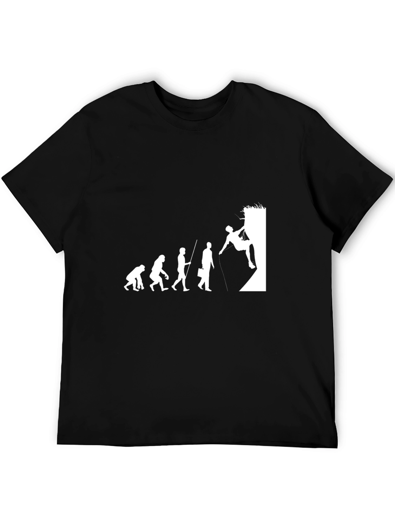 Climbing Evolution T-Shirt - Rock Climbing Tee