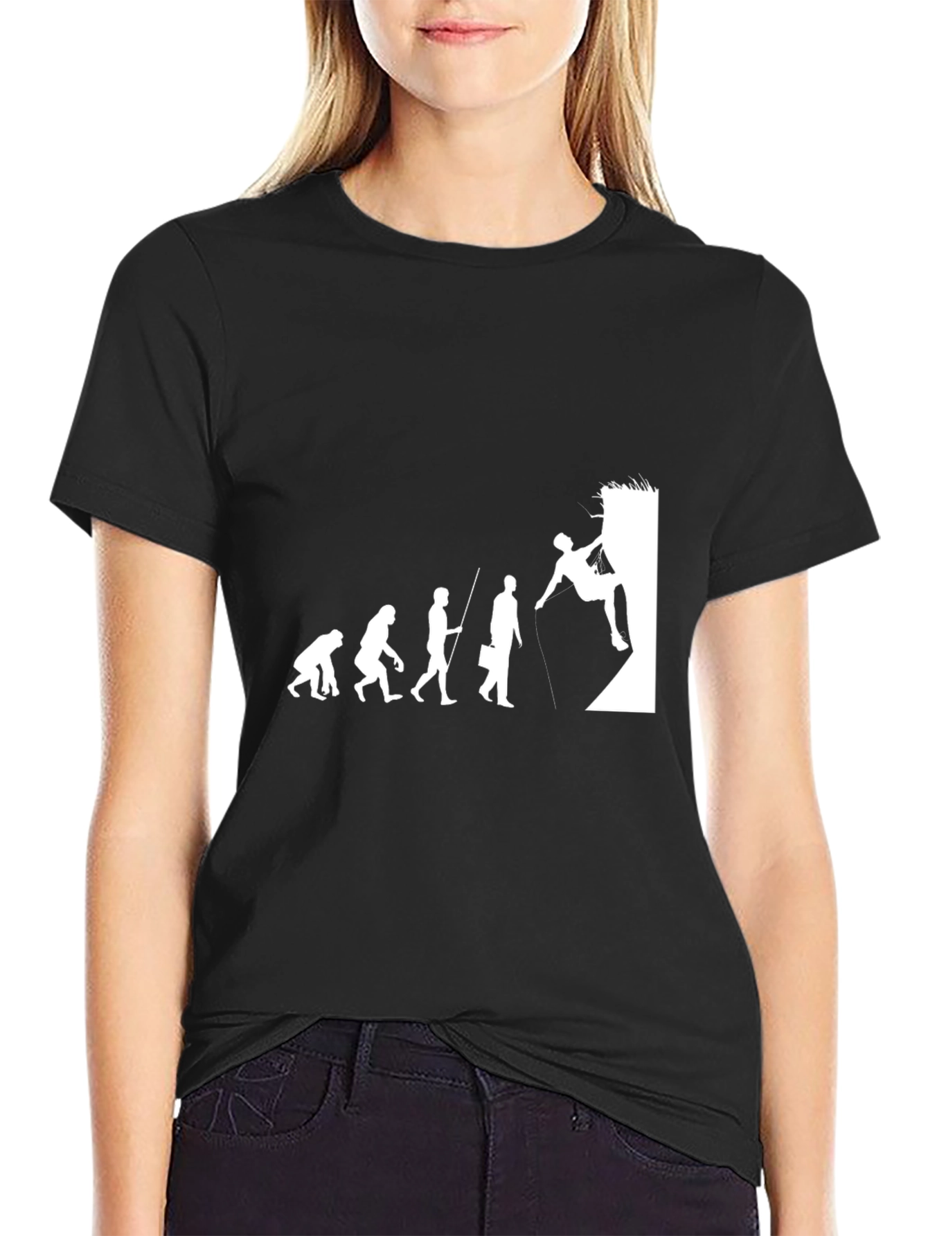 Climbing Evolution T-Shirt - Rock Climbing Tee