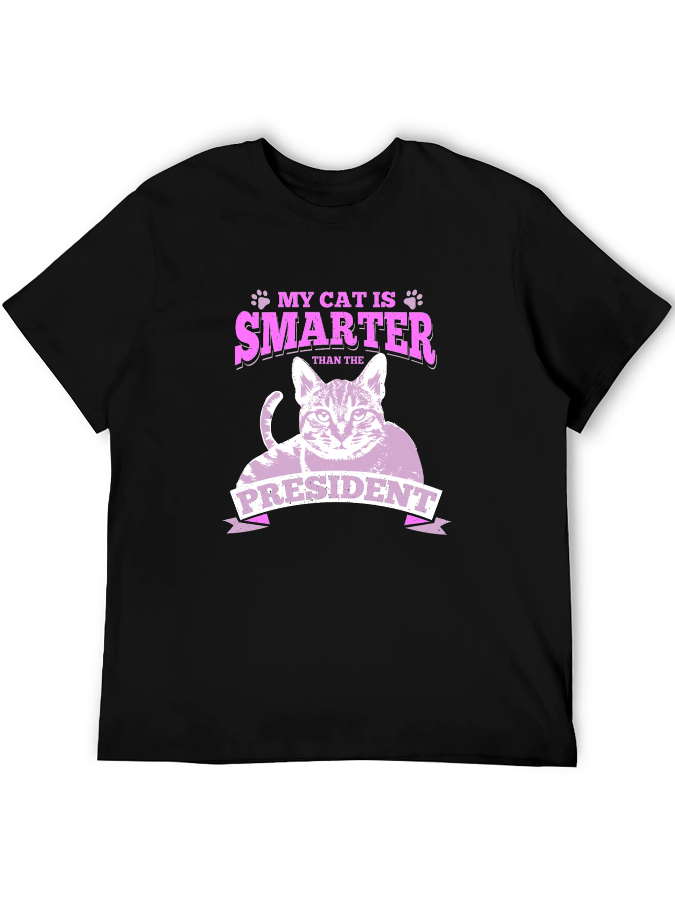 My Cat Is Smarter Than The President Tee