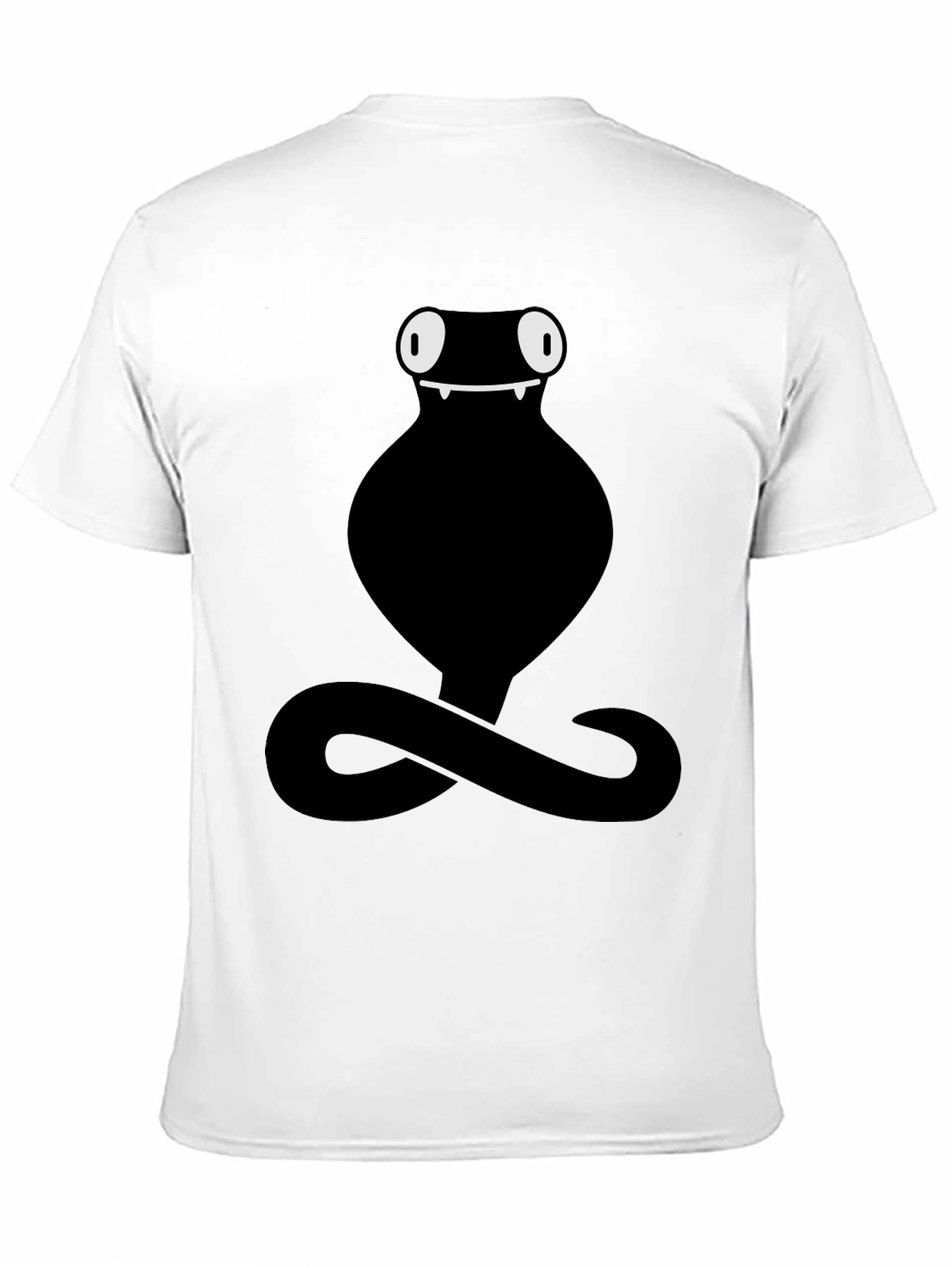 Black Snake Graphic Tee - Mens Cobra Design