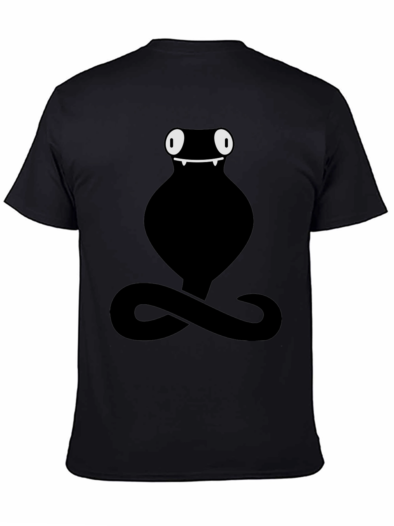 Black Snake Graphic Tee - Mens Cobra Design