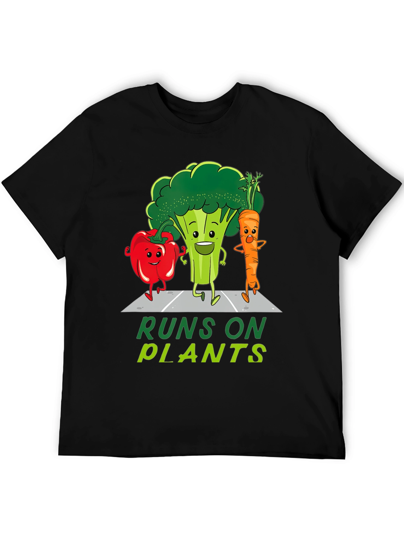 Runs on Plants Vegan T-Shirt