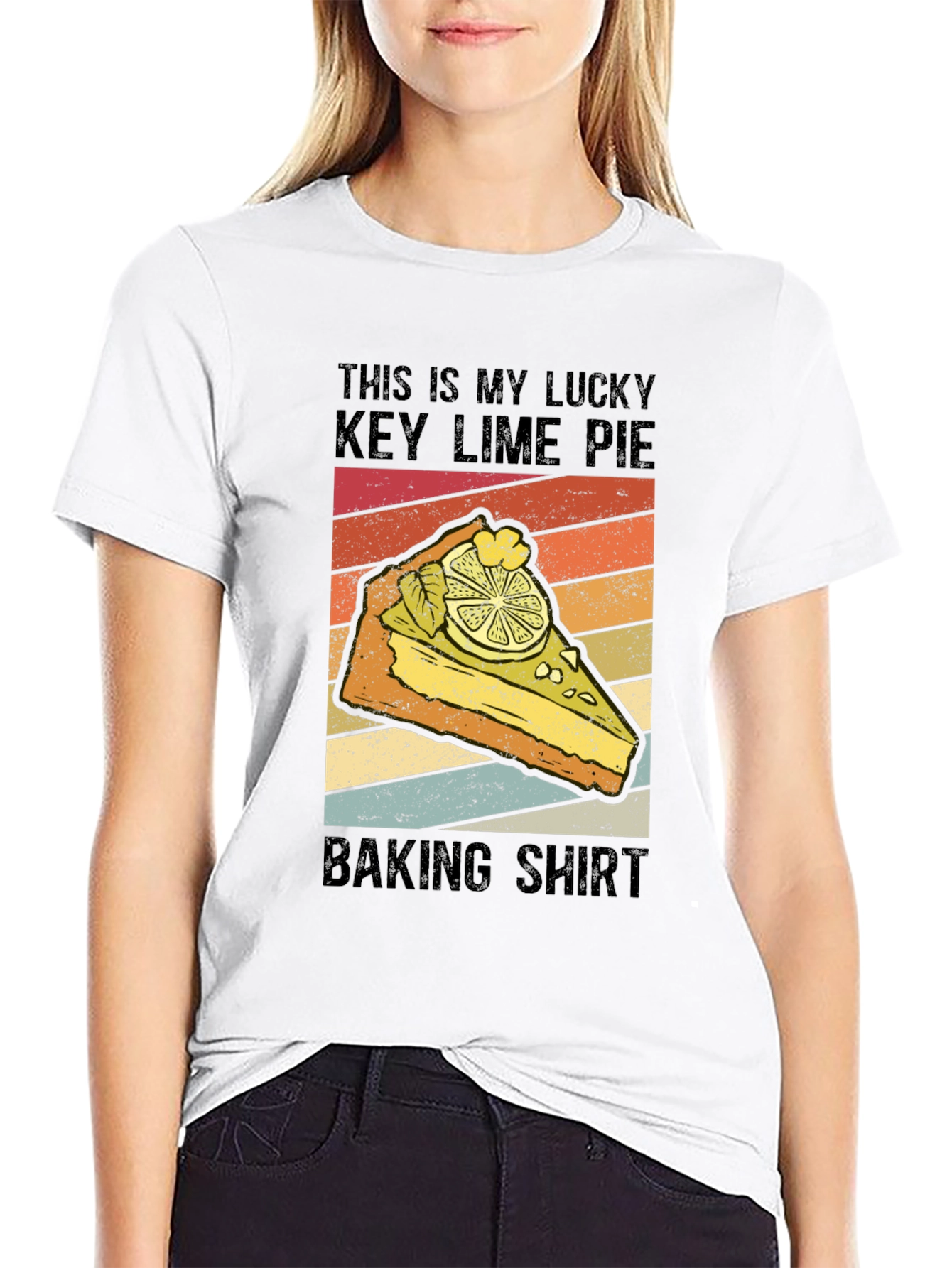 Lucky Key Lime Pie Baking Shirt