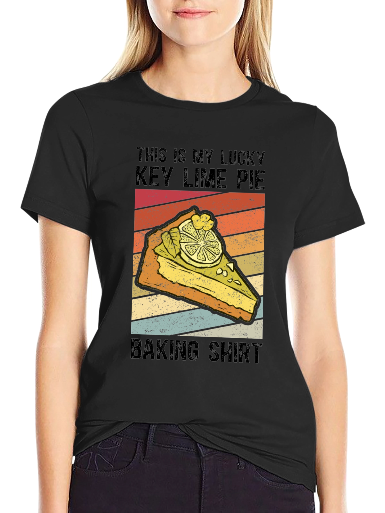 Lucky Key Lime Pie Baking Shirt