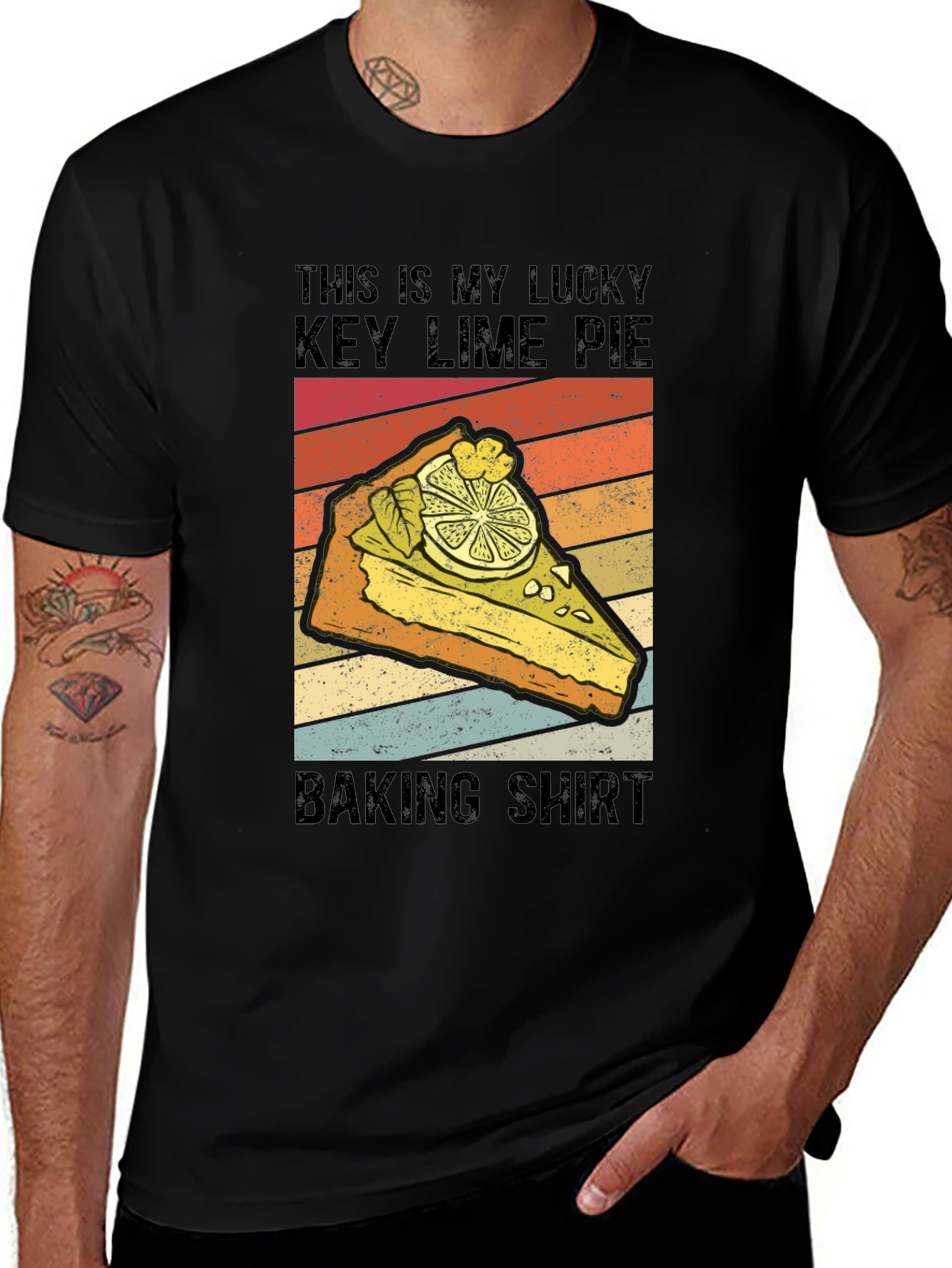Lucky Key Lime Pie Baking Shirt