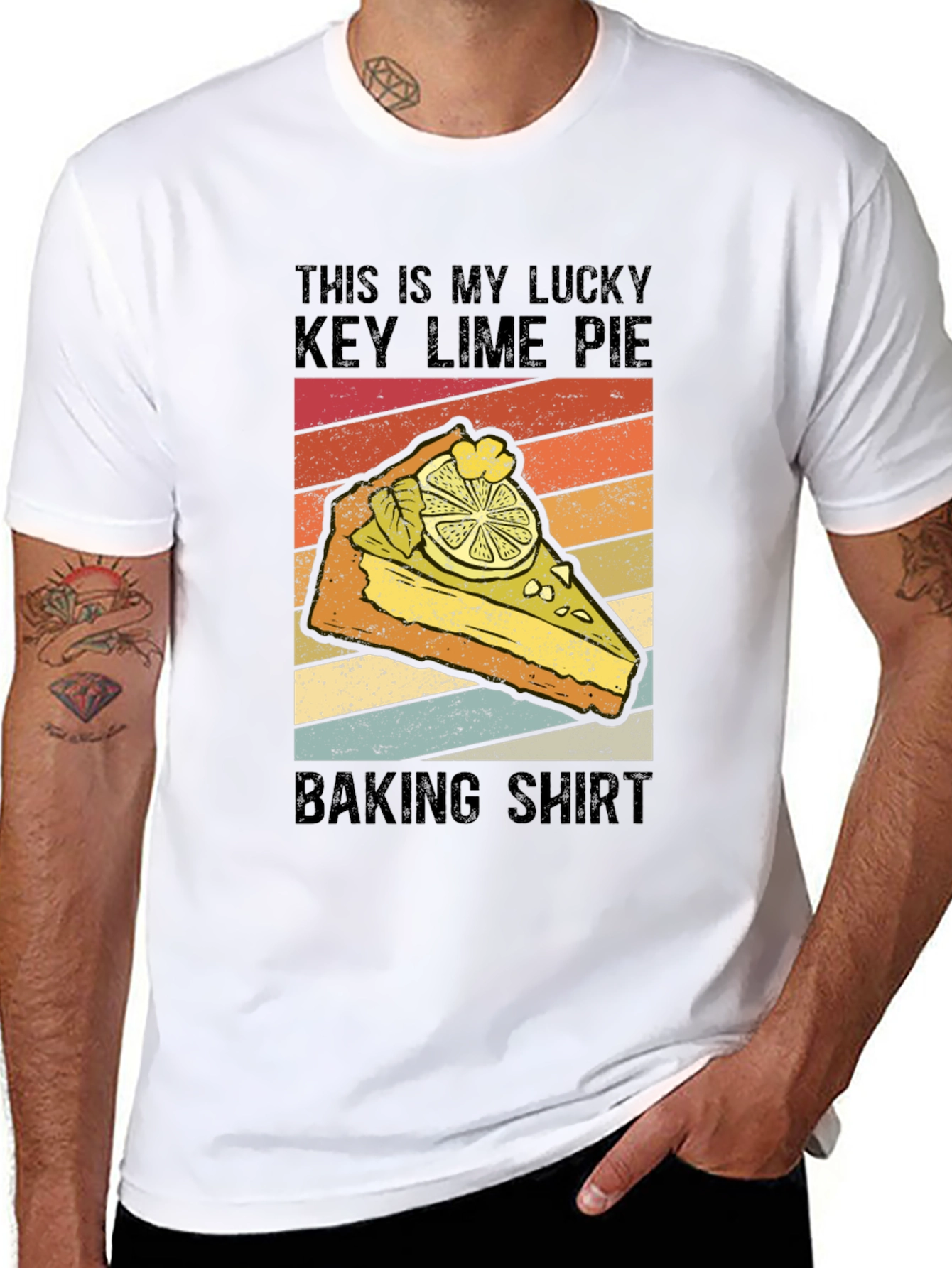 Lucky Key Lime Pie Baking Shirt