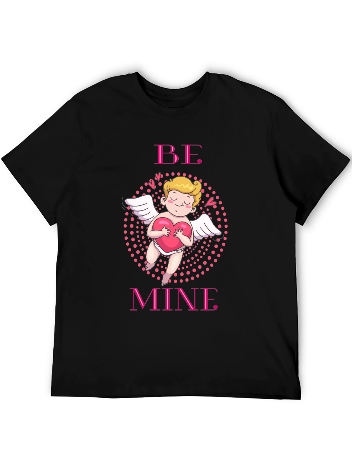 Be Mine Cupid Graphic Tee Valentines Day