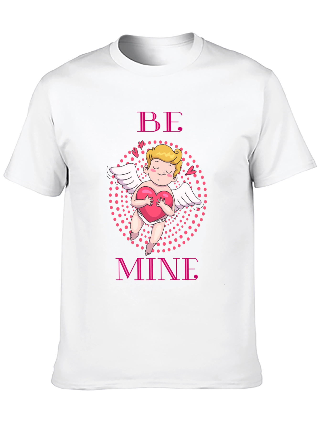 Be Mine Cupid Graphic Tee Valentines Day