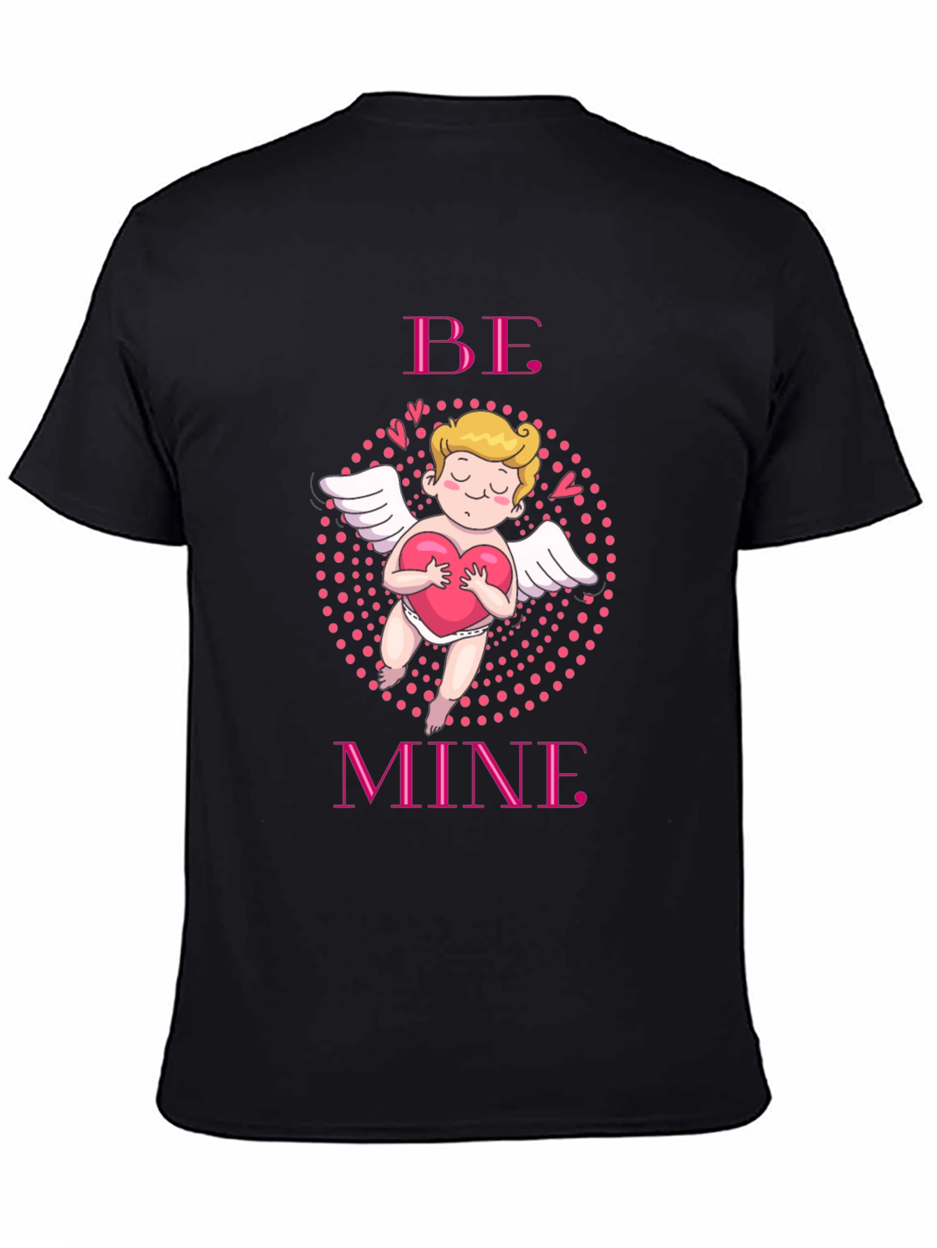 Be Mine Cupid Graphic Tee Valentines Day