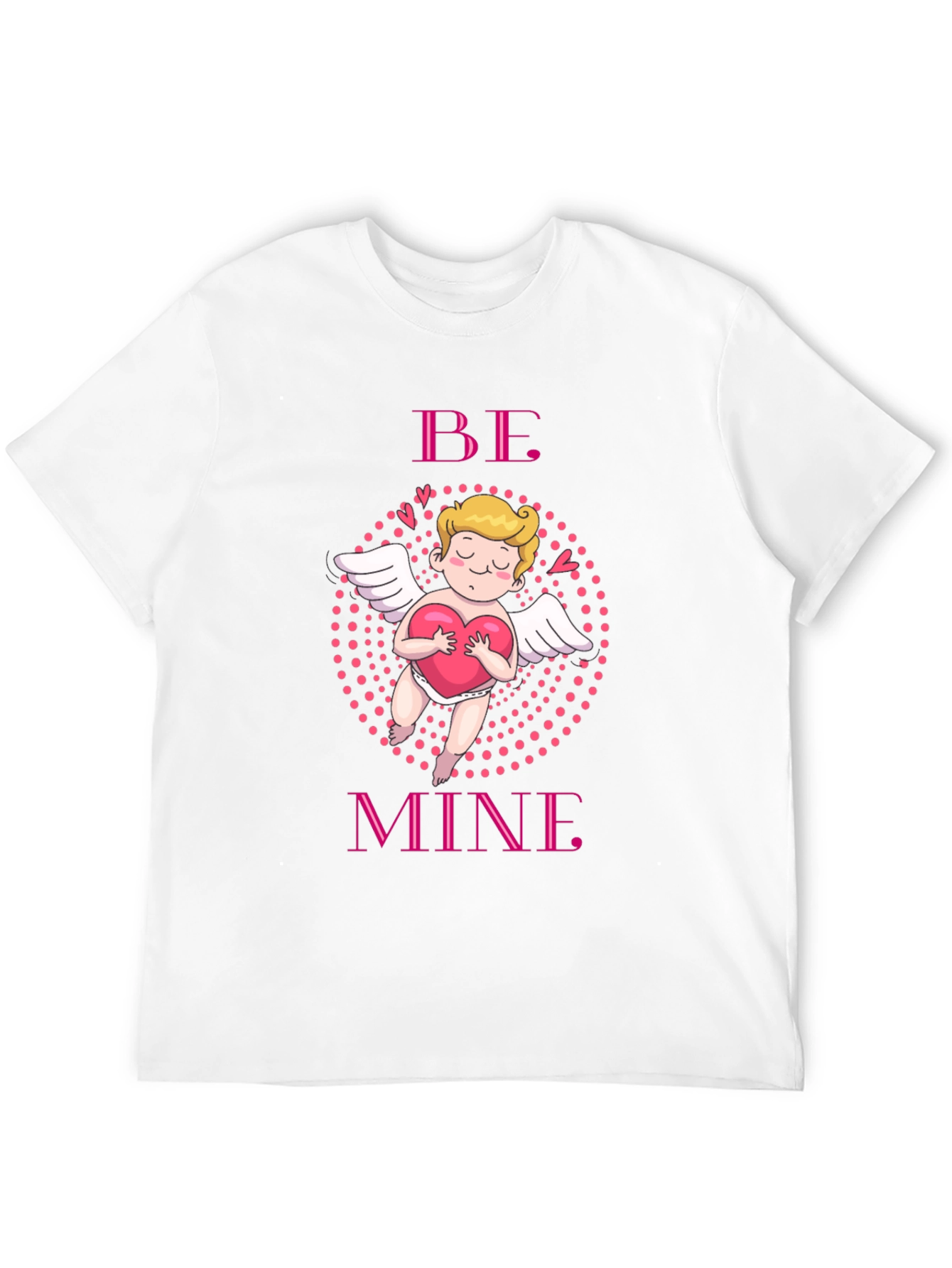Be Mine Cupid Graphic Tee Valentines Day