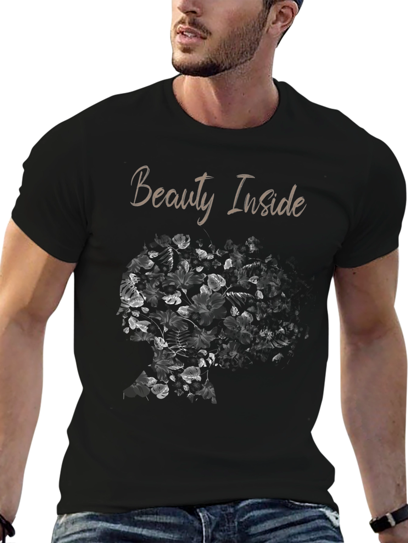 Beauty Inside Floral T-Shirt