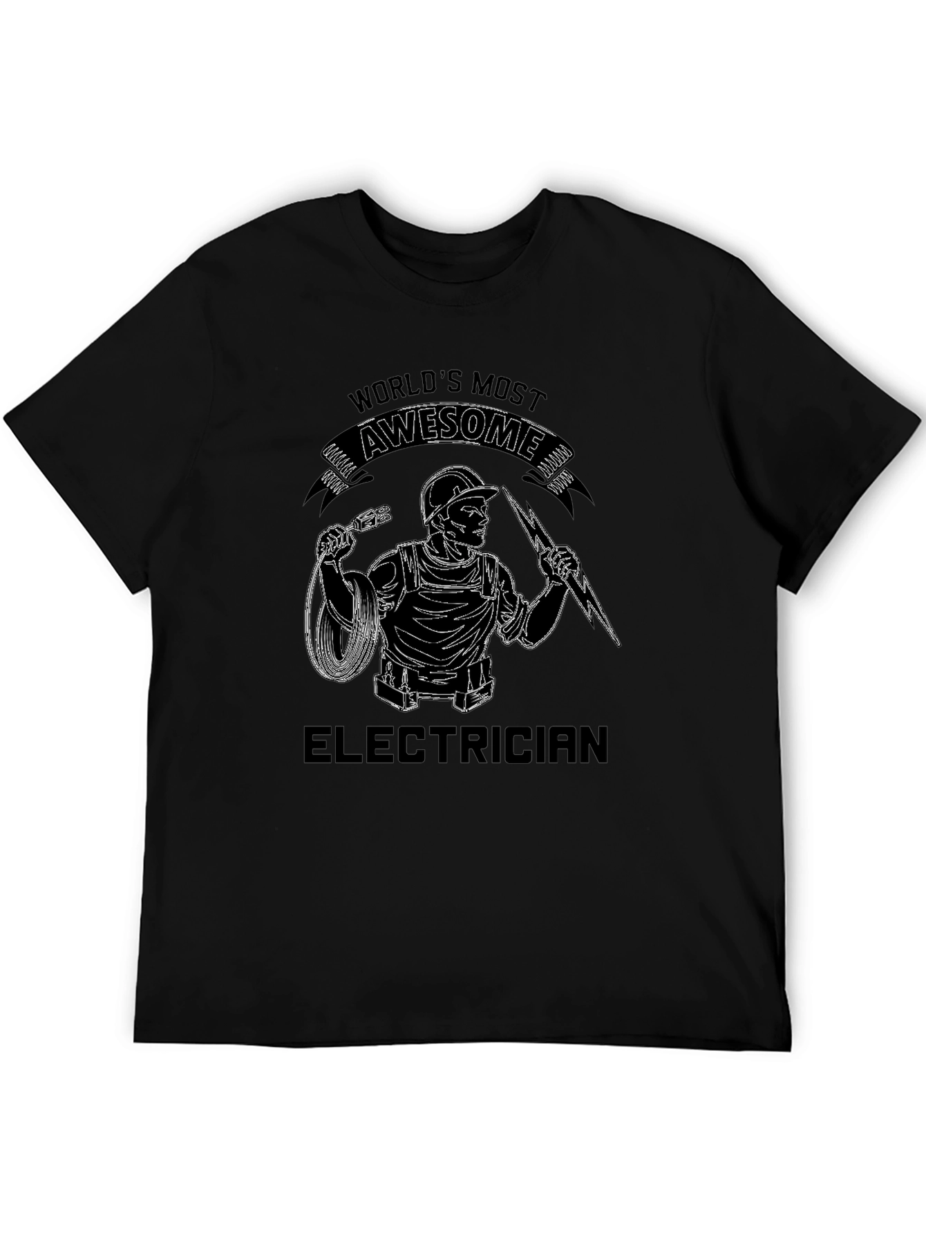 Worlds Most Awesome Electrician T-Shirt