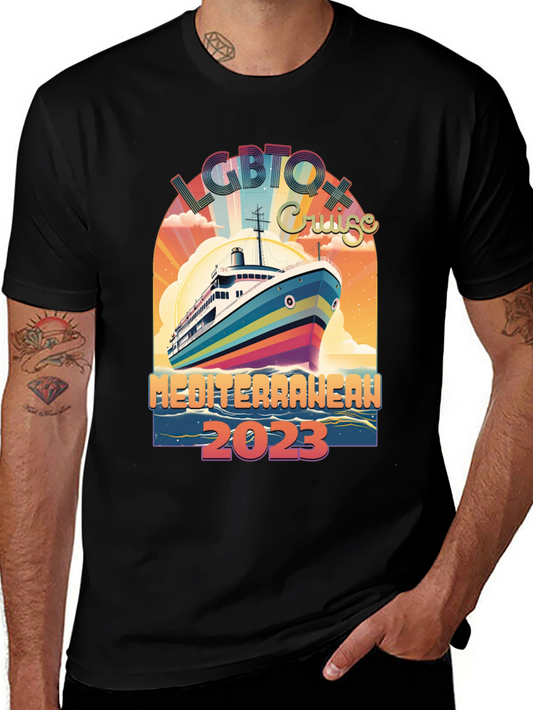 LGBTQ+ Mediterranean Cruise 2023 T-Shirt