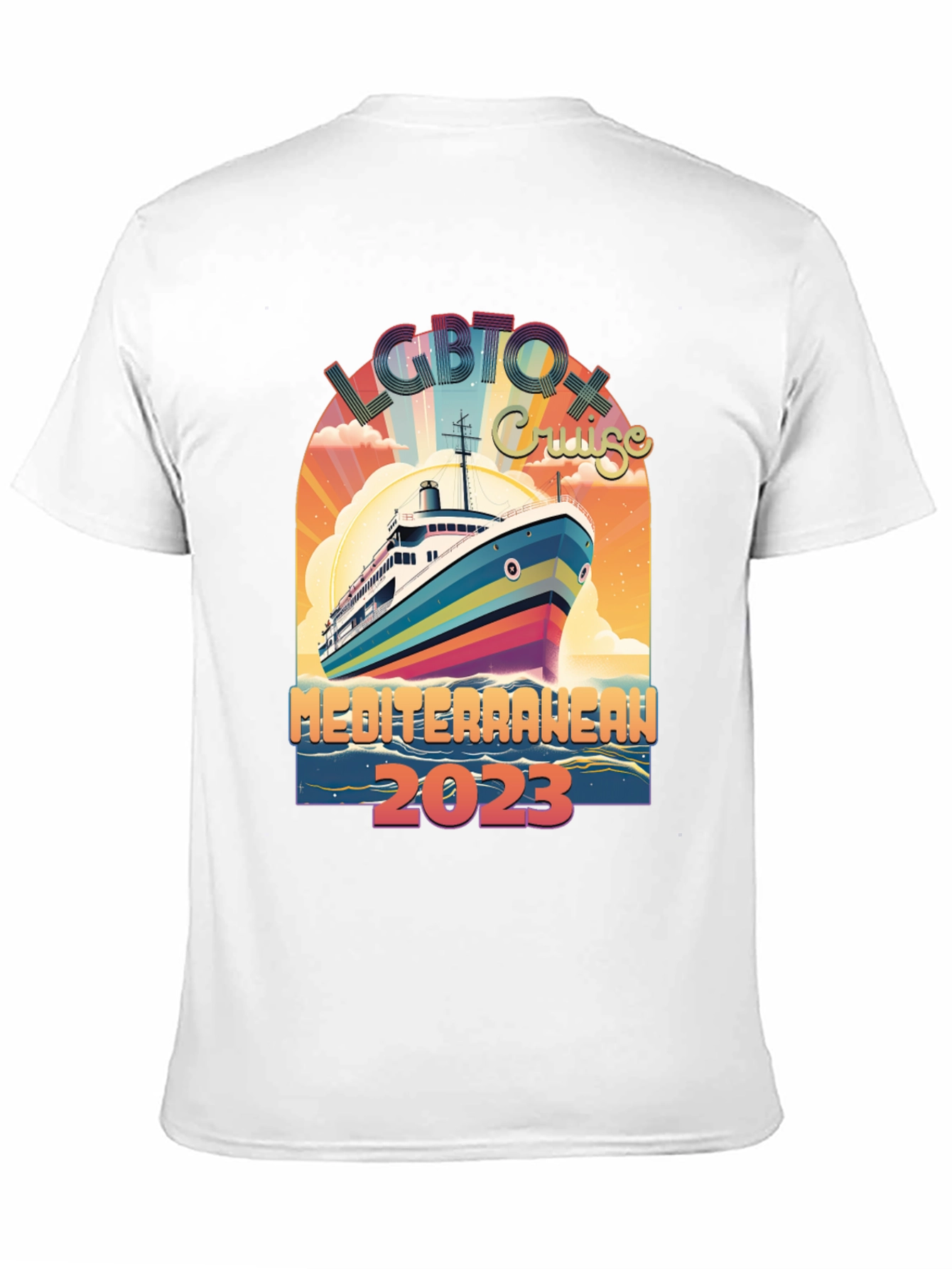 LGBTQ+ Mediterranean Cruise 2023 T-Shirt