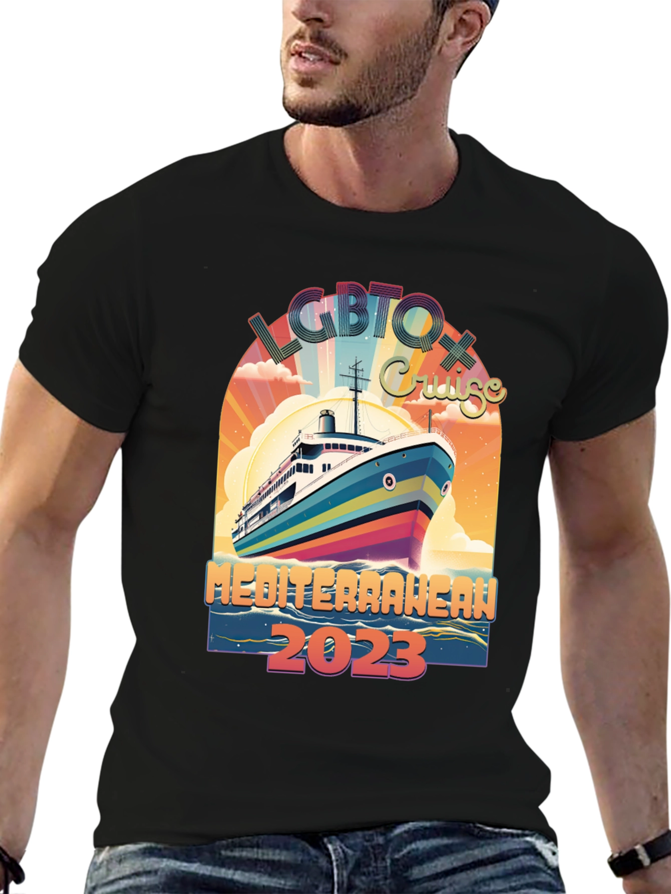 LGBTQ+ Mediterranean Cruise 2023 T-Shirt