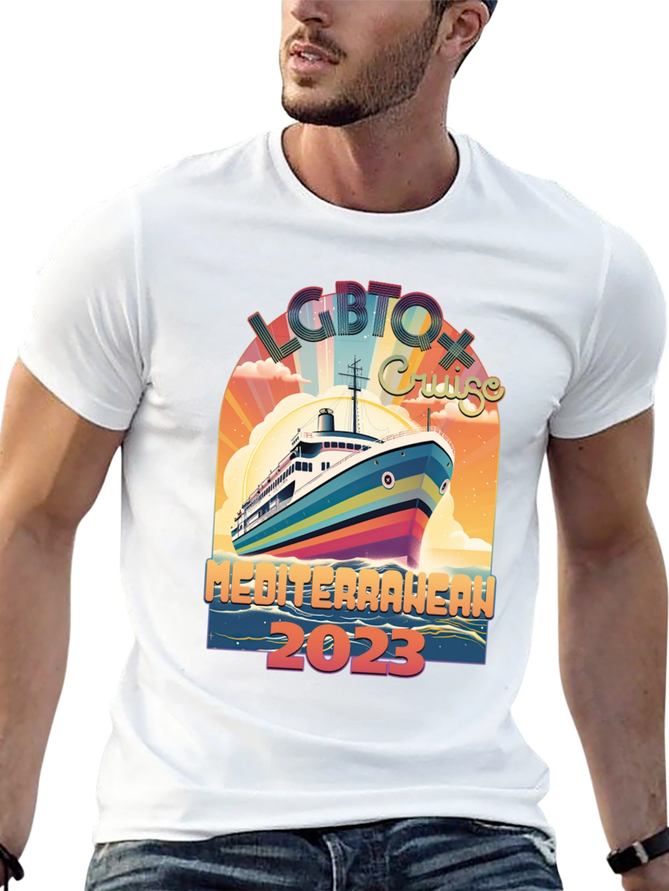 LGBTQ+ Mediterranean Cruise 2023 T-Shirt