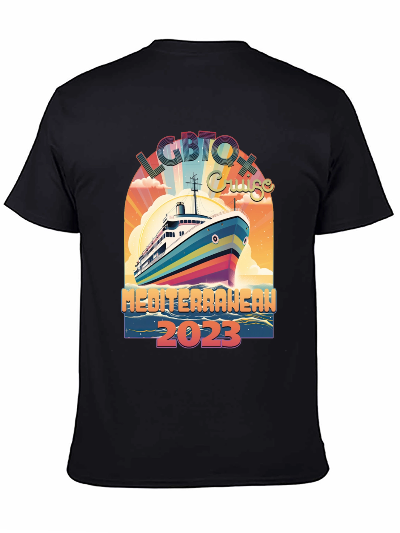 LGBTQ+ Mediterranean Cruise 2023 T-Shirt