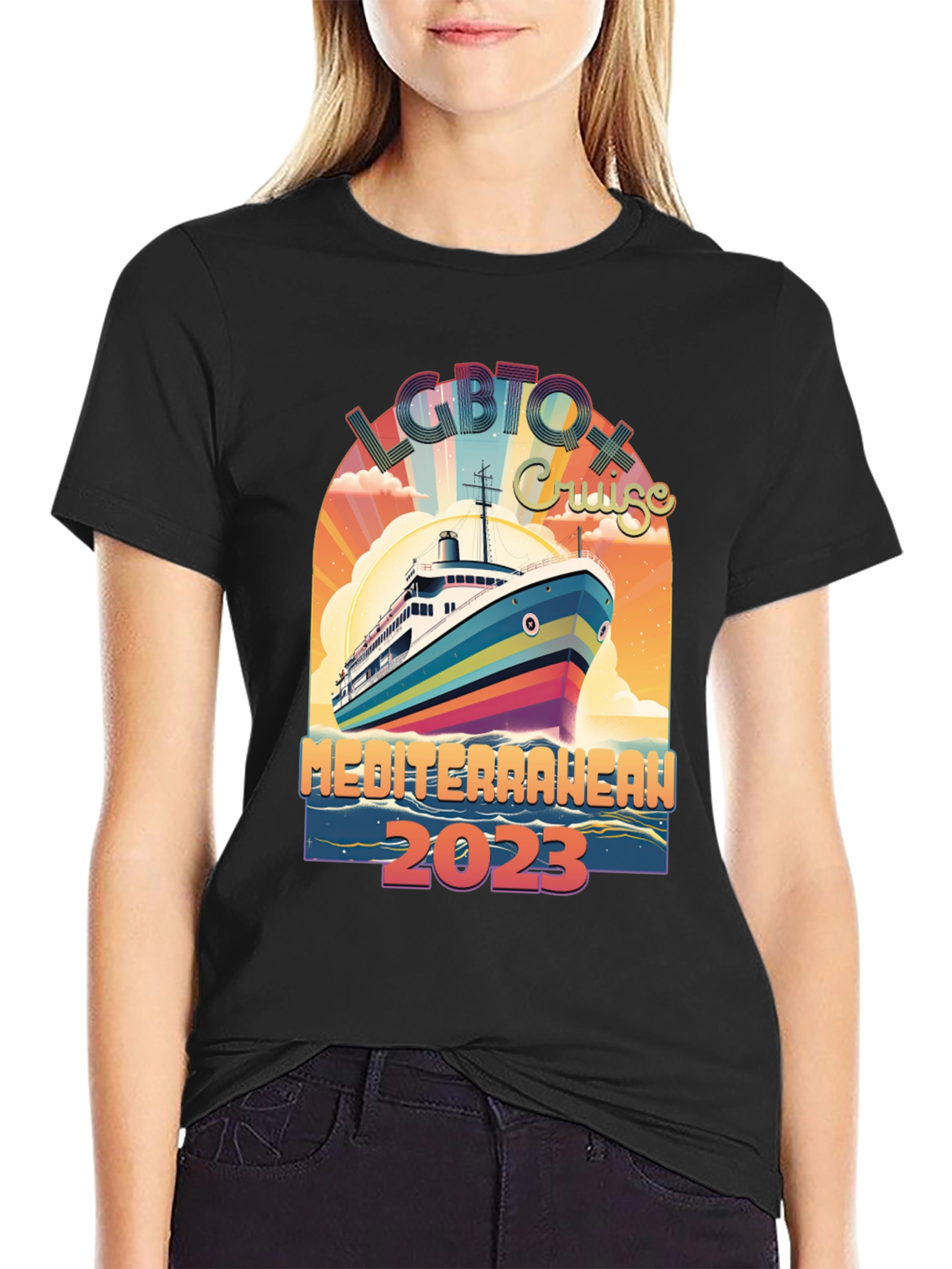 LGBTQ+ Mediterranean Cruise 2023 T-Shirt