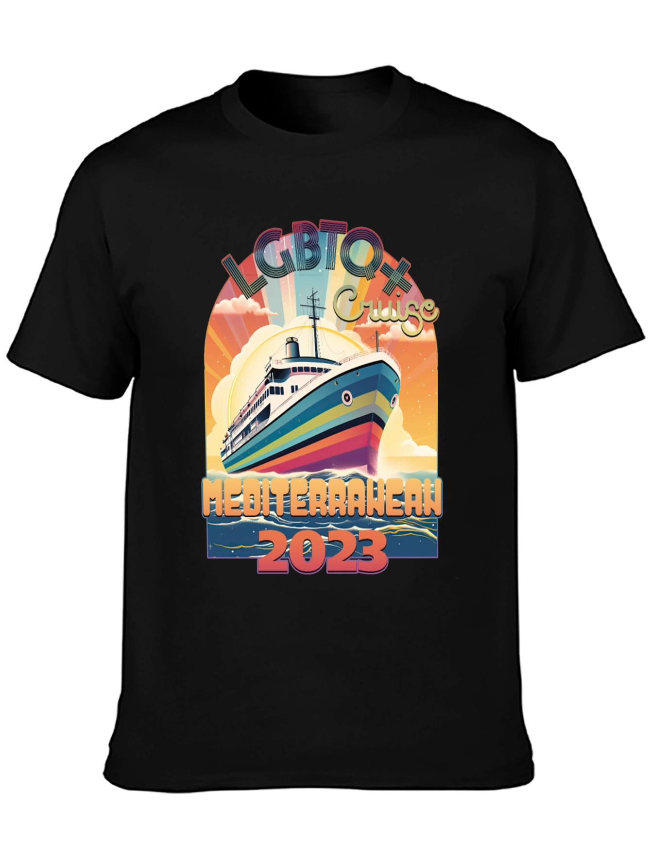 LGBTQ+ Mediterranean Cruise 2023 T-Shirt